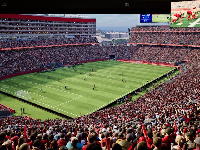 Levi's Stadium - Section Resort Suite 28 Seat View