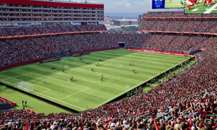 Levi's Stadium - Section Resort Suite 28 Seat View