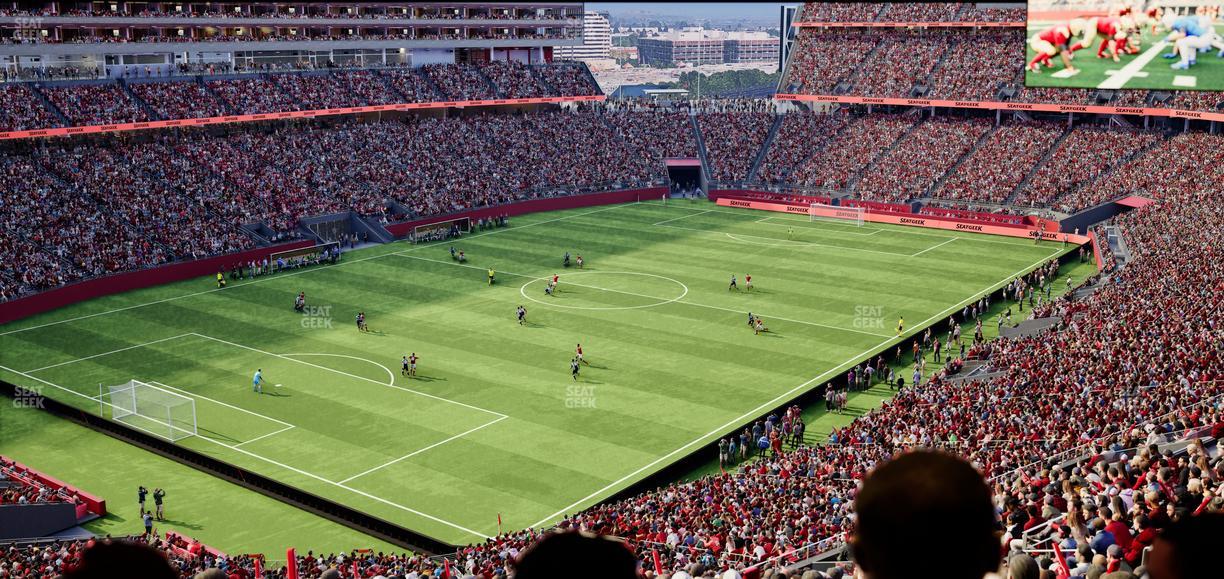 Levi's Stadium - Section Resort Suite 28 Seat View