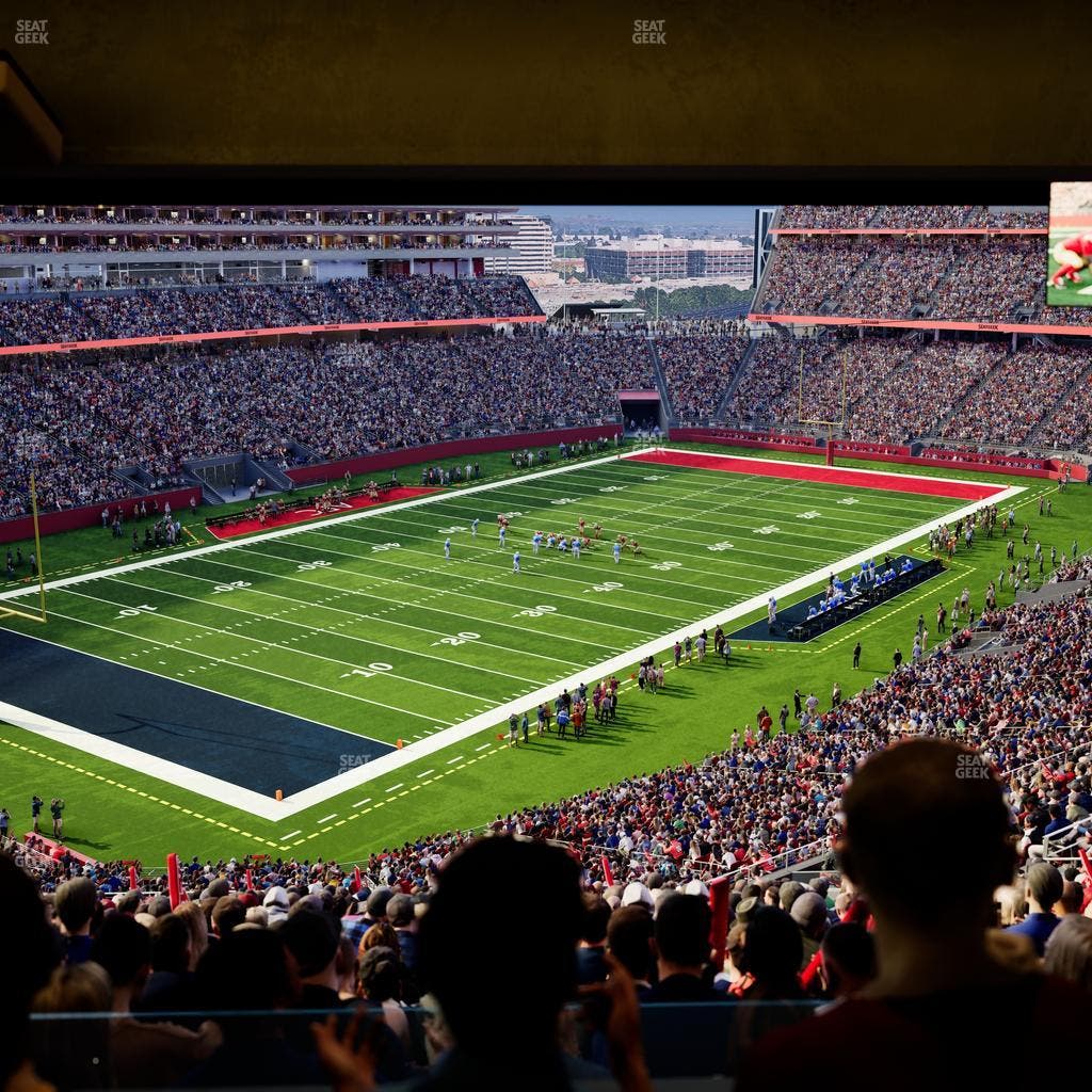 Levi's Stadium - Section Resort Suite 28 Seat View