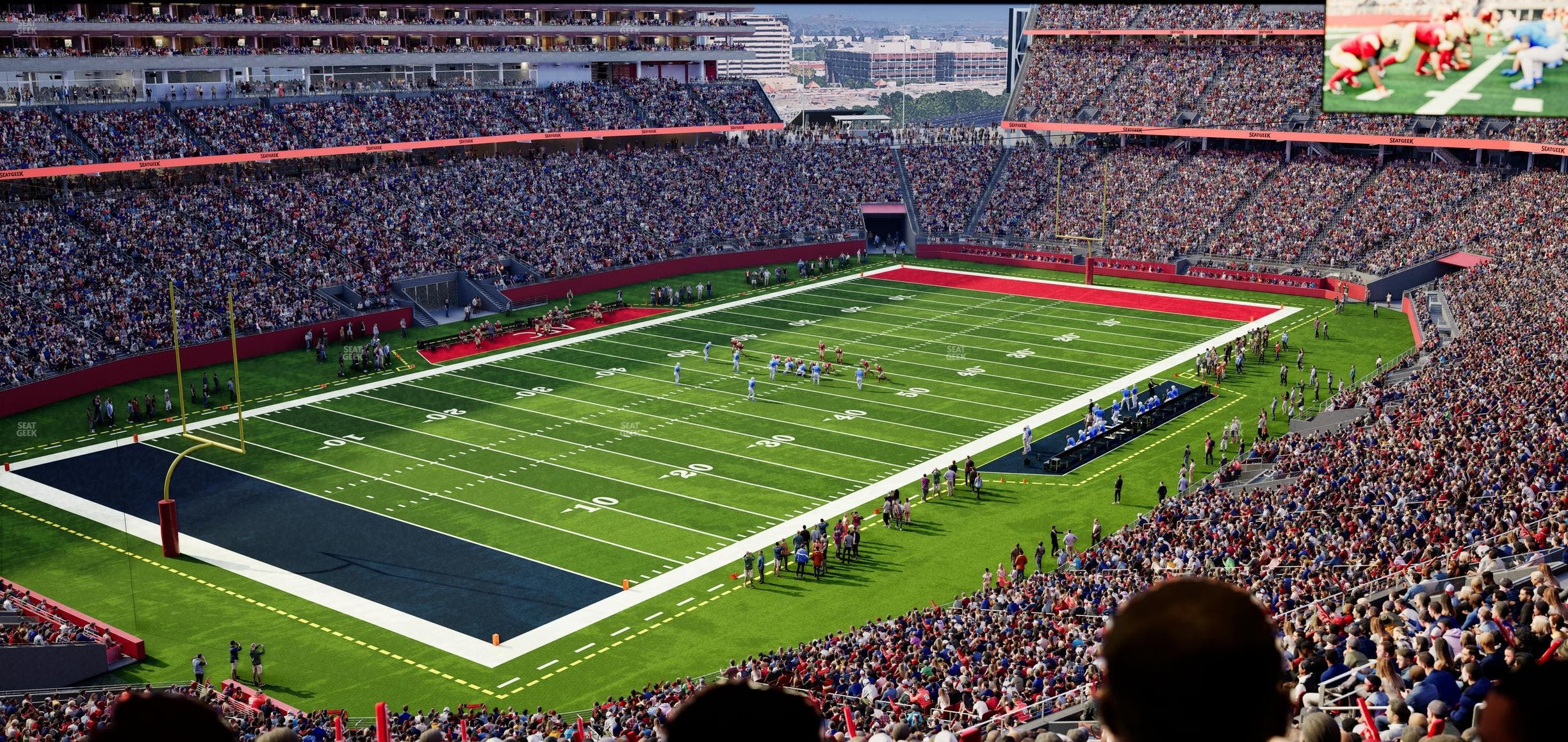 Levi's Stadium - Section Resort Suite 28 Seat View