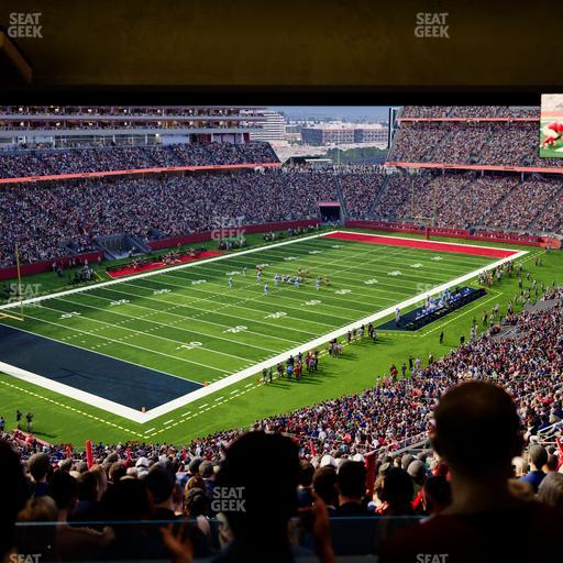 Levi's Stadium - Section Resort Suite 28 Seat View