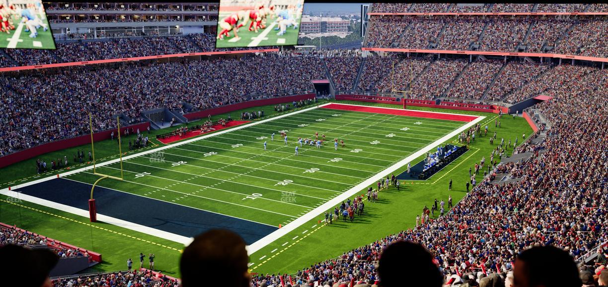 Levi's Stadium - Section Resort Suite 30 Seat View