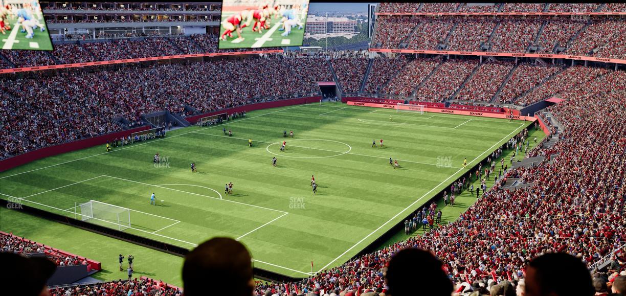 Levi's Stadium - Section Resort Suite 30 Seat View