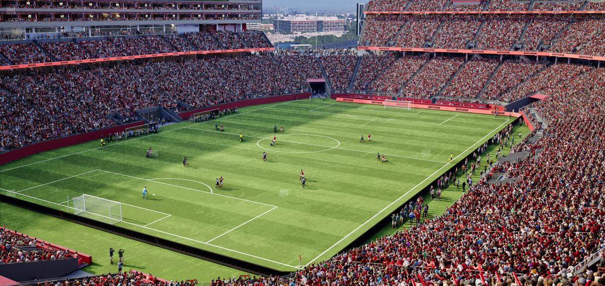 Levi's Stadium - Section Resort Suite 30 Seat View