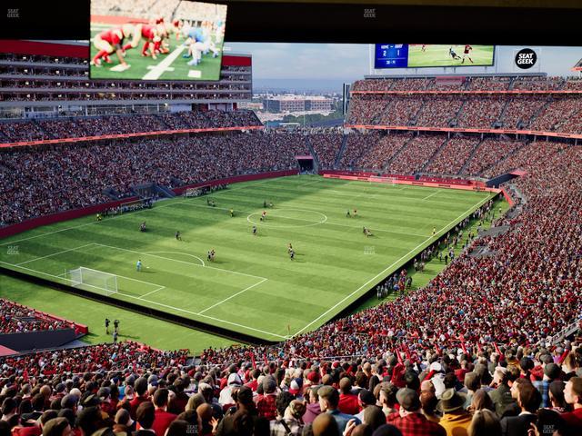 Levi's Stadium - Section Resort Suite 30 Seat View