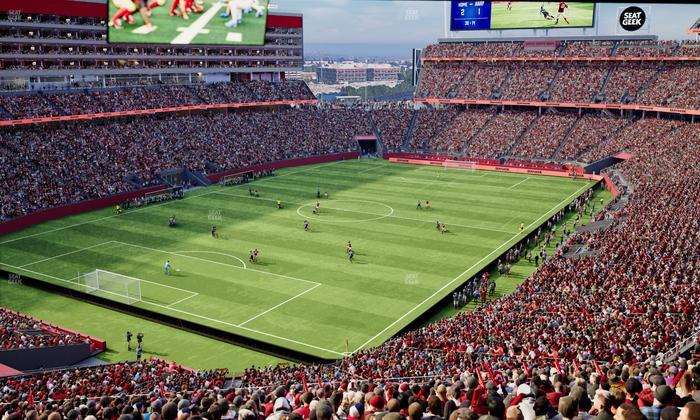Levi's Stadium - Section Resort Suite 30 Seat View