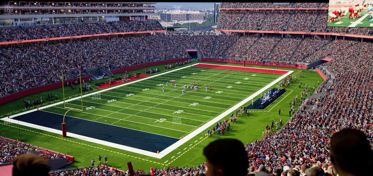 Levi's Stadium - Section Resort Suite 31 Seat View