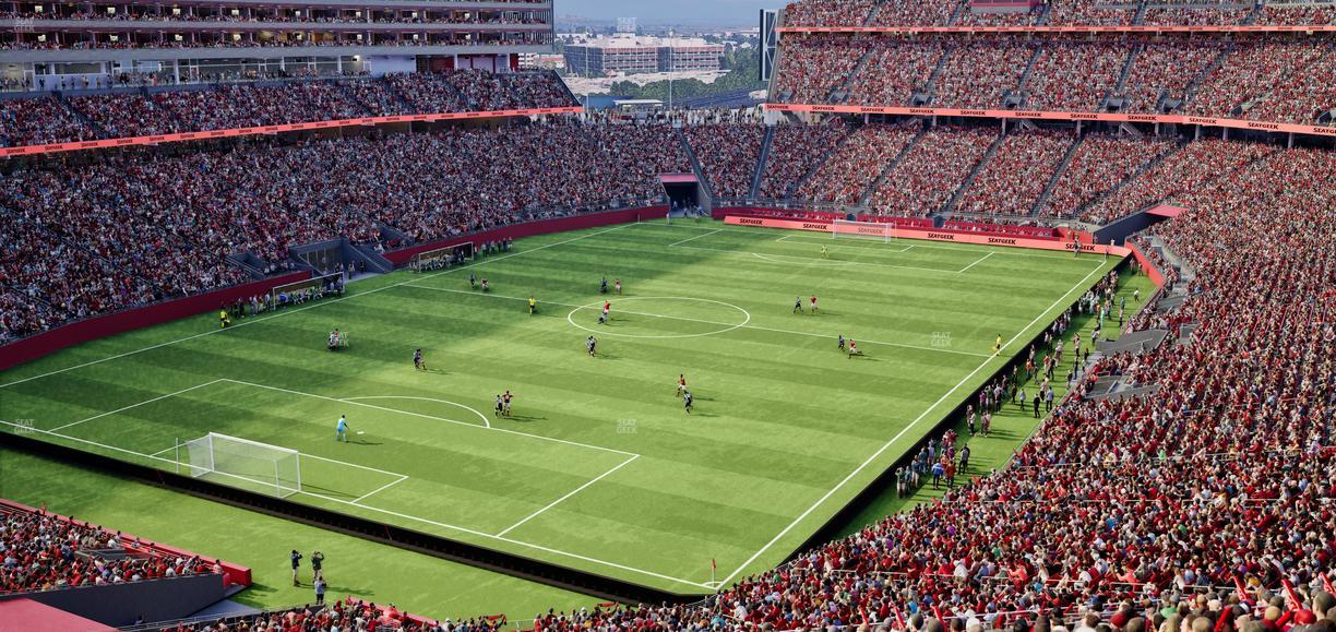 Levi's Stadium - Section Resort Suite 31 Seat View