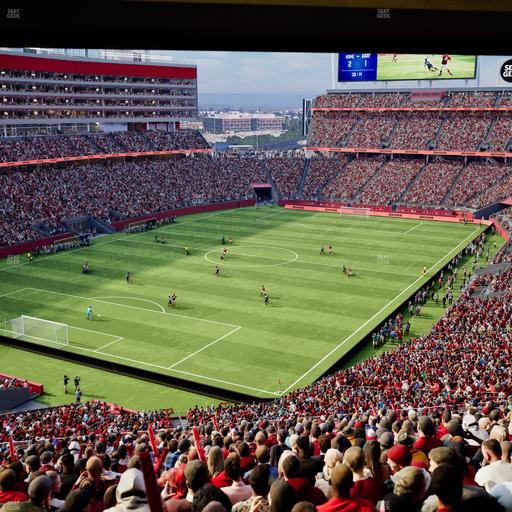 Levi's Stadium - Section Resort Suite 31 Seat View