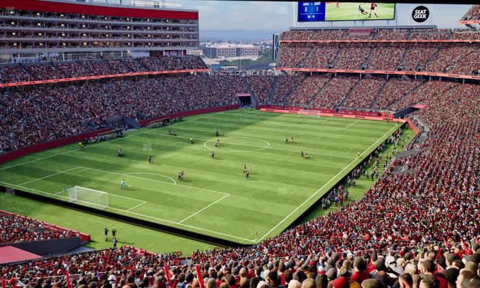 Levi's Stadium - Section Resort Suite 31 Seat View