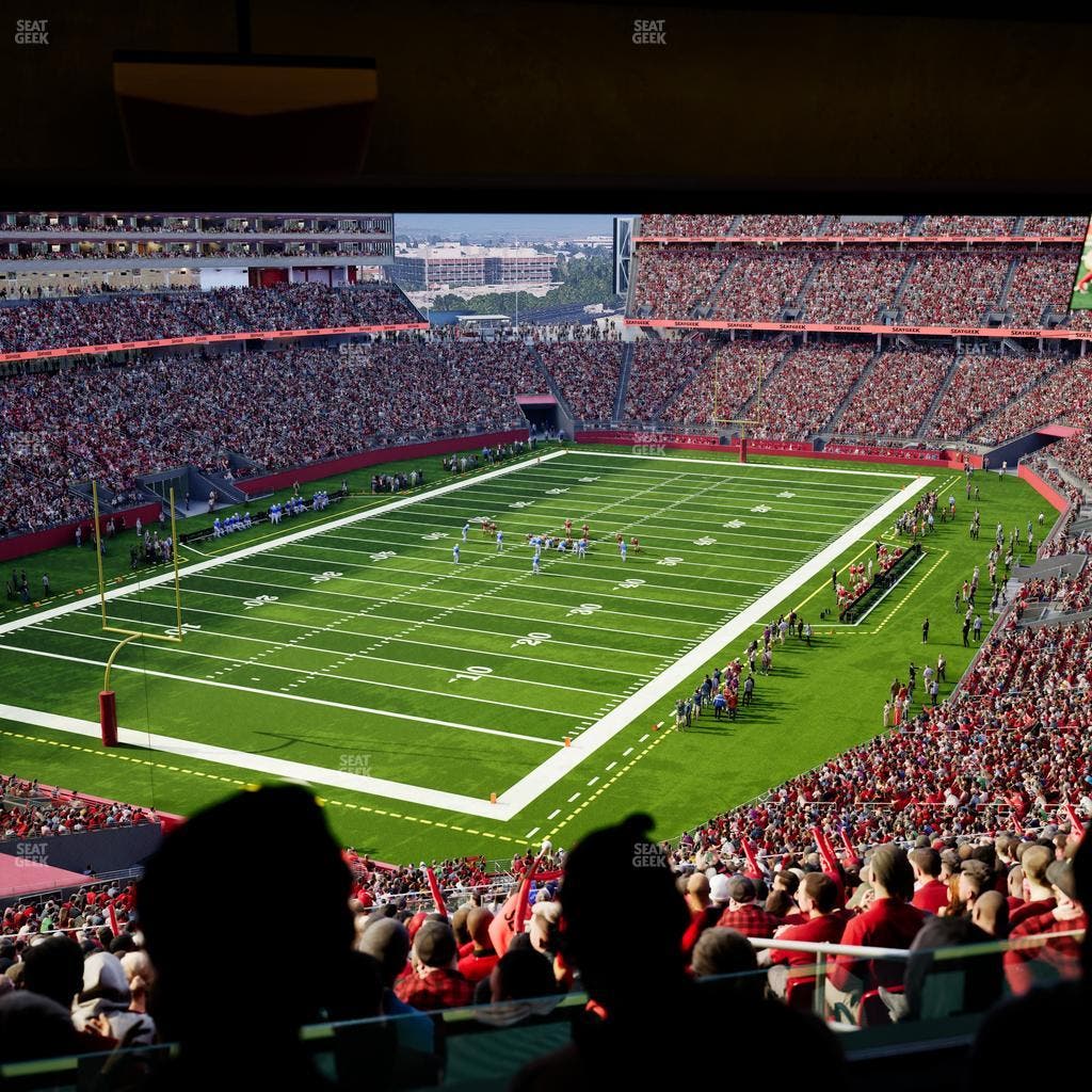 Levi's Stadium - Section Resort Suite 32 Seat View