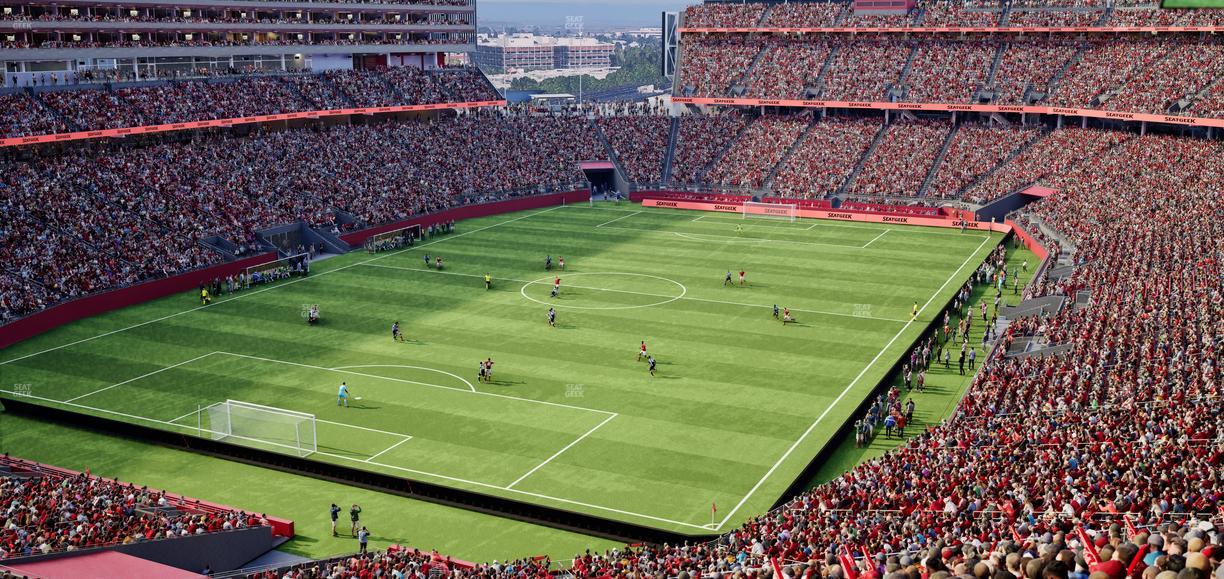 Levi's Stadium - Section Resort Suite 32 Seat View