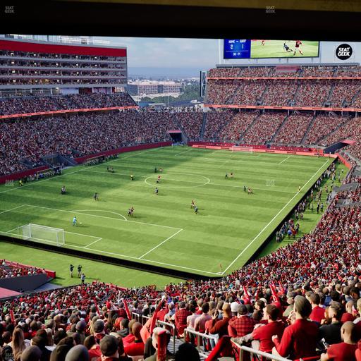 Levi's Stadium - Section Resort Suite 32 Seat View