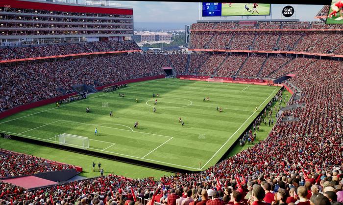 Levi's Stadium - Section Resort Suite 32 Seat View