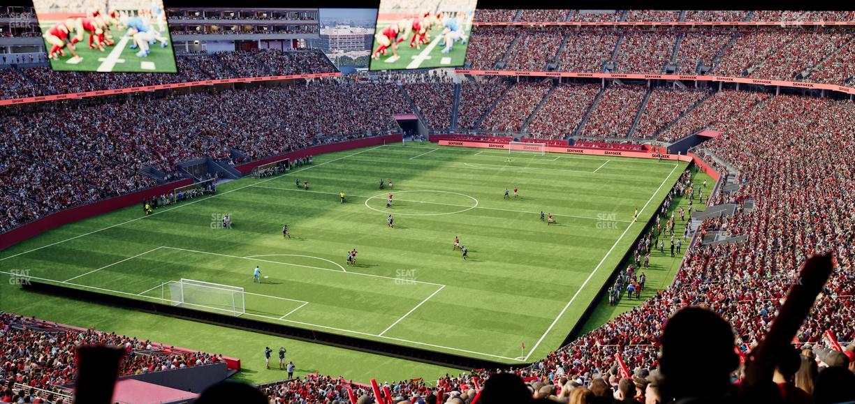 Levi's Stadium - Section Resort Suite 33 Seat View