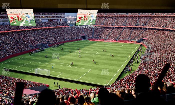 Levi's Stadium - Section Resort Suite 33 Seat View