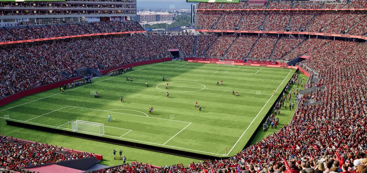 Levi's Stadium - Section Resort Suite 33 Seat View