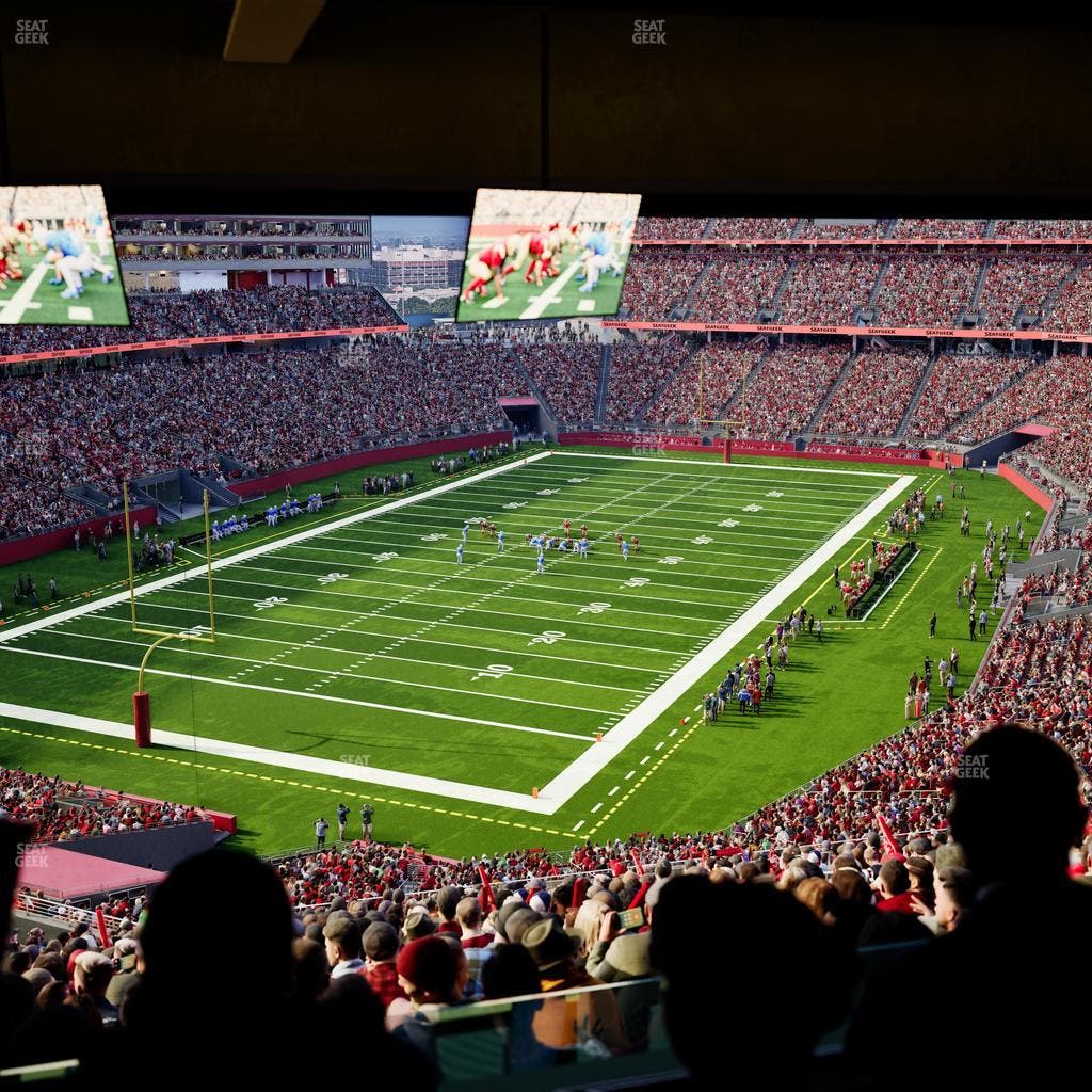 Levi's Stadium - Section Resort Suite 33 Seat View