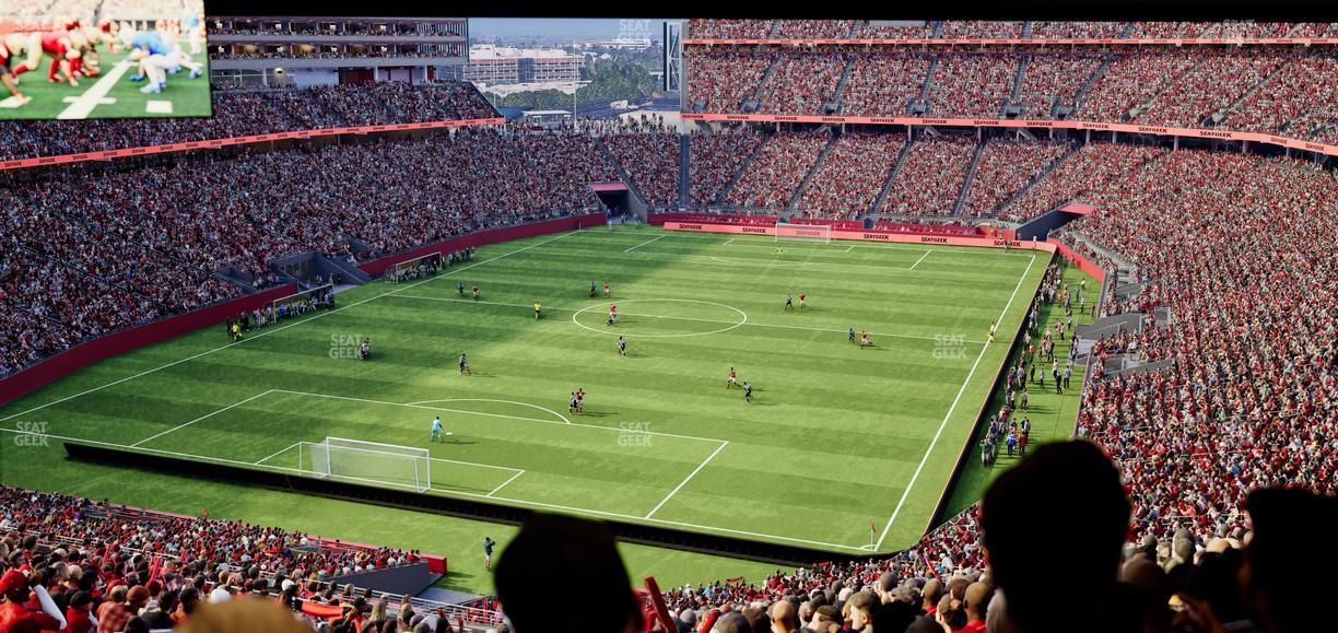 Levi's Stadium - Section Resort Suite 34 Seat View