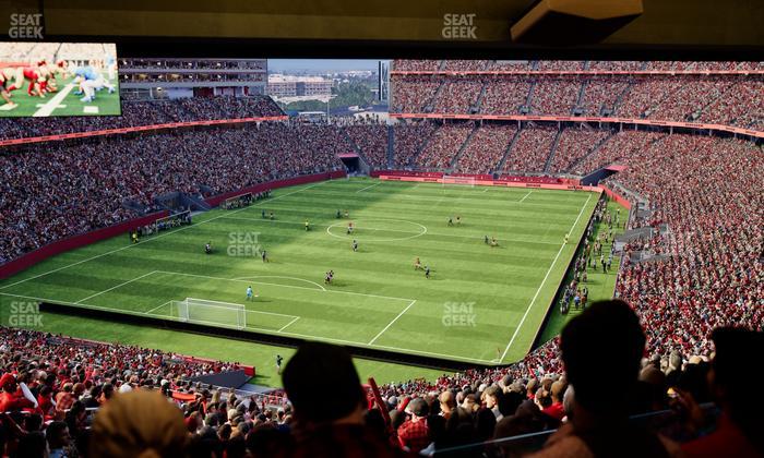 Levi's Stadium - Section Resort Suite 34 Seat View