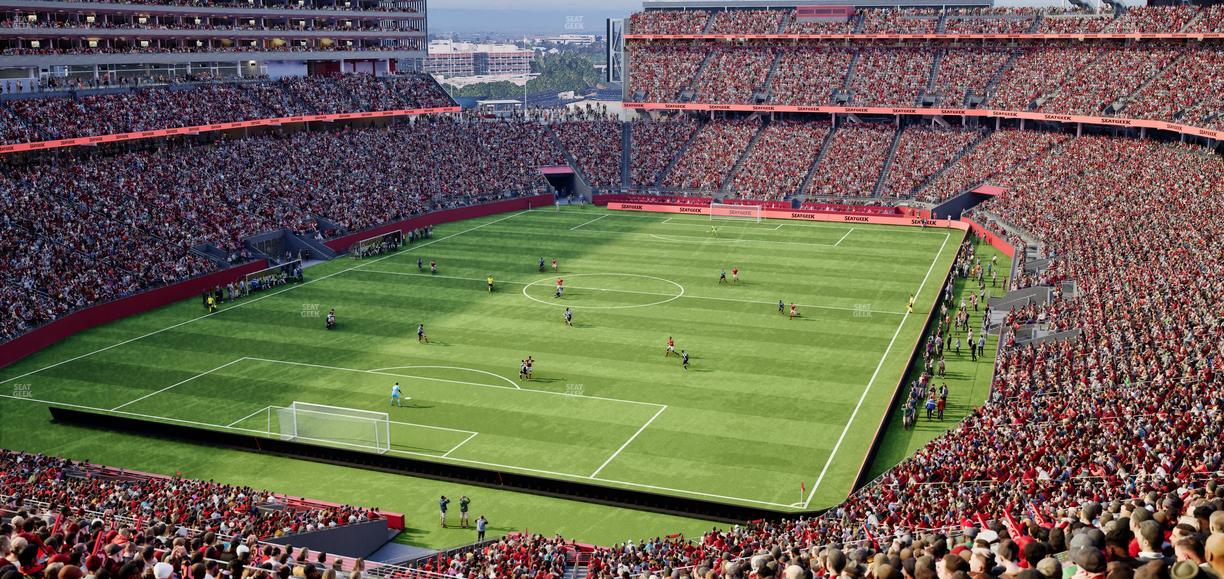 Levi's Stadium - Section Resort Suite 34 Seat View