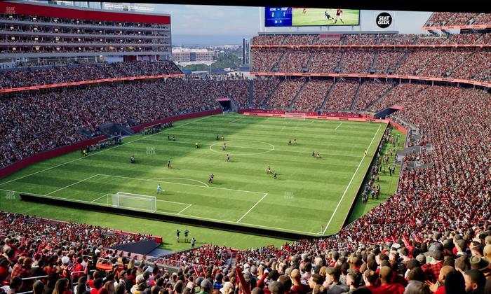 Levi's Stadium - Section Resort Suite 34 Seat View