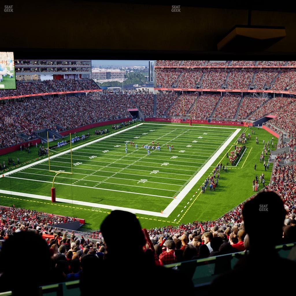 Levi's Stadium - Section Resort Suite 34 Seat View