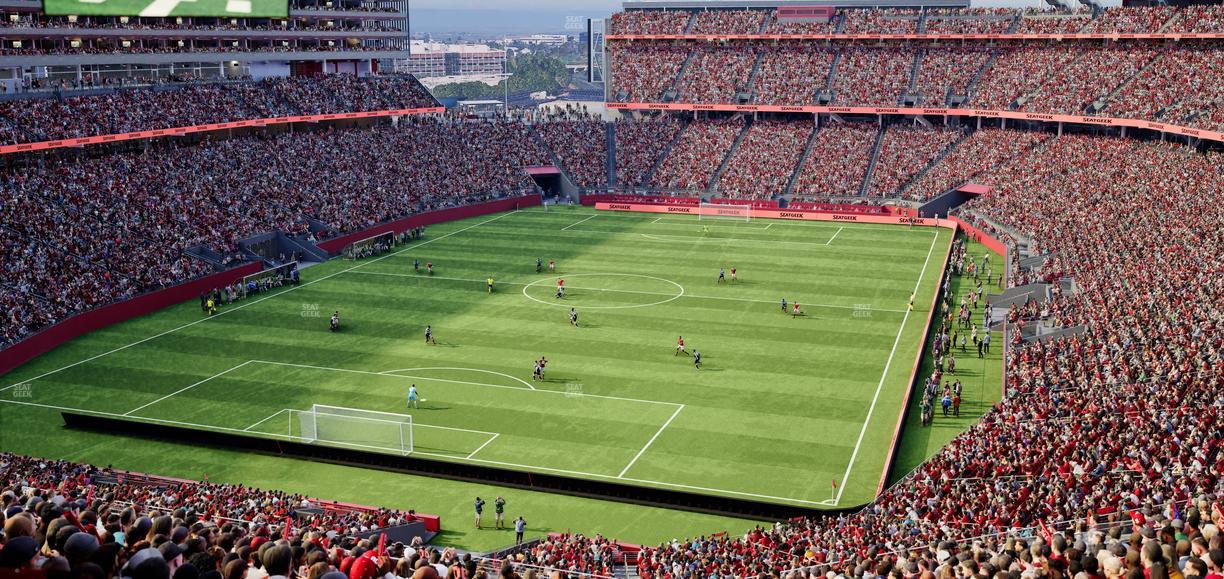Levi's Stadium - Section Resort Suite 35 Seat View