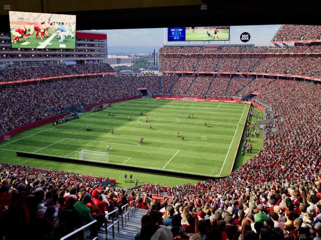 Levi's Stadium - Section Resort Suite 35 Seat View