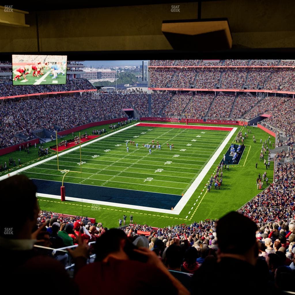 Levi's Stadium - Section Resort Suite 35 Seat View
