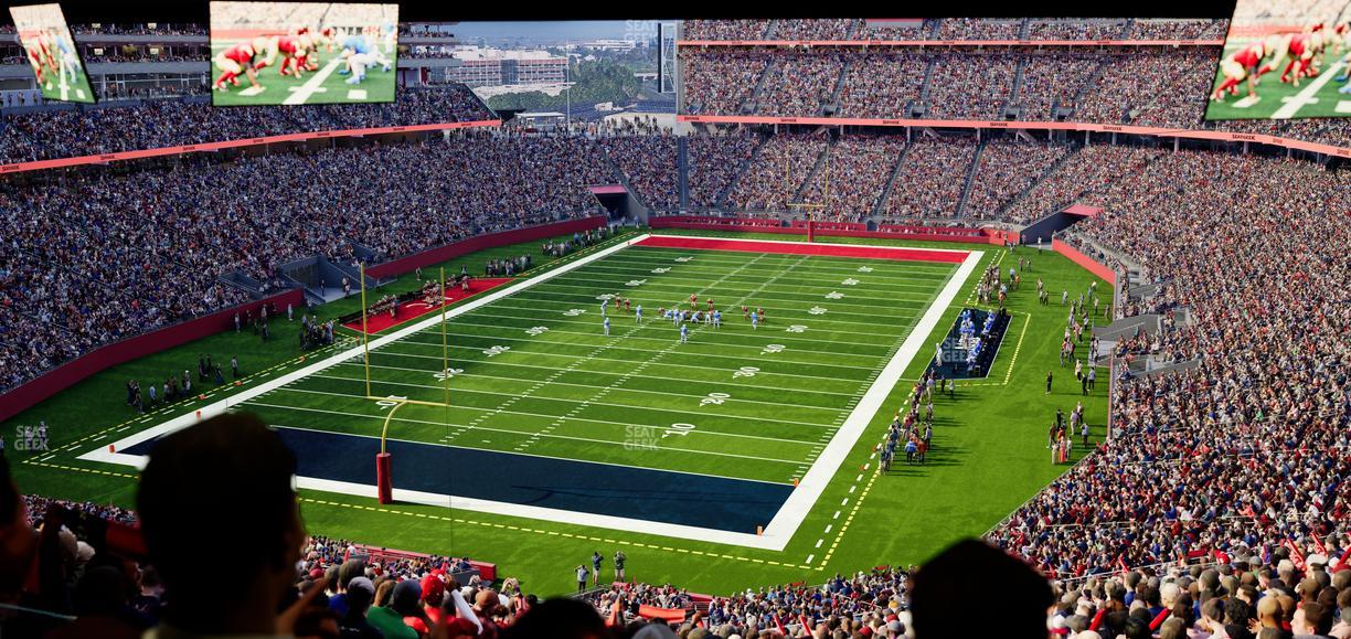 Levi's Stadium - Section Resort Suite 35 Seat View