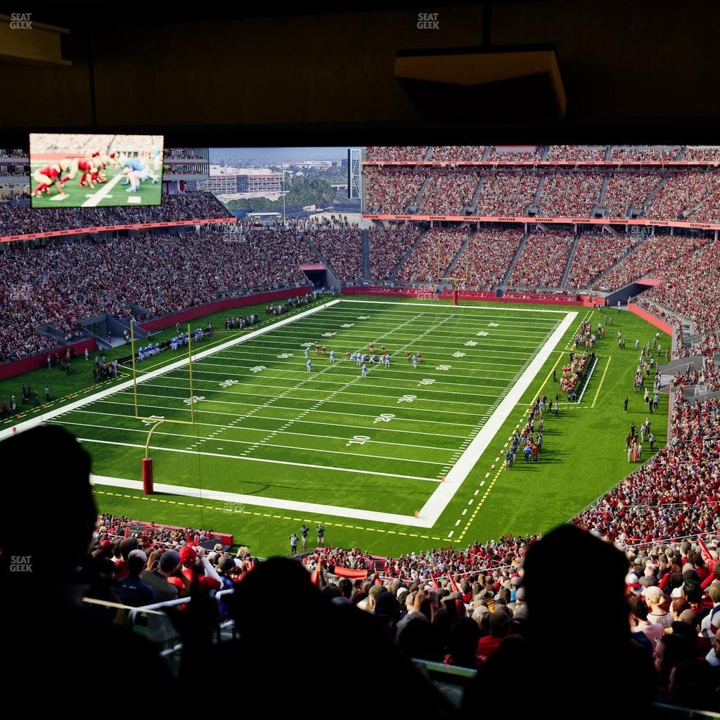 Levi's Stadium - Section Resort Suite 35 Seat View