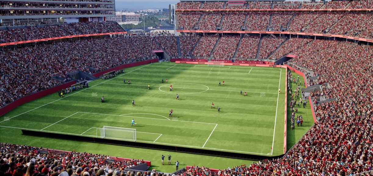 Levi's Stadium - Section Resort Suite 36 Seat View