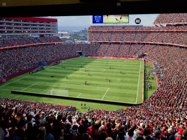 Levi's Stadium - Section Resort Suite 36 Seat View