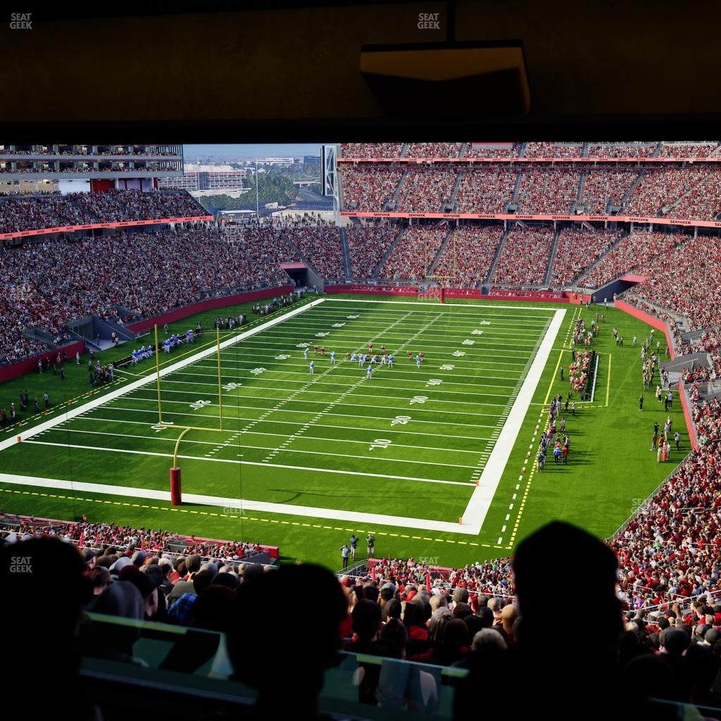 Levi's Stadium - Section Resort Suite 36 Seat View