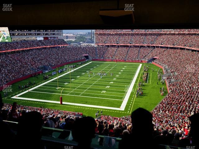 Levi's Stadium - Section Resort Suite 36 Seat View Levi's Stadium - Section Resort Suite 36 Seat View