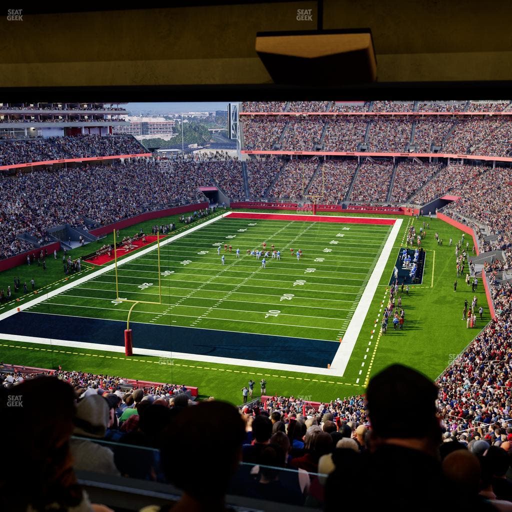 Levi's Stadium - Section Resort Suite 36 Seat View