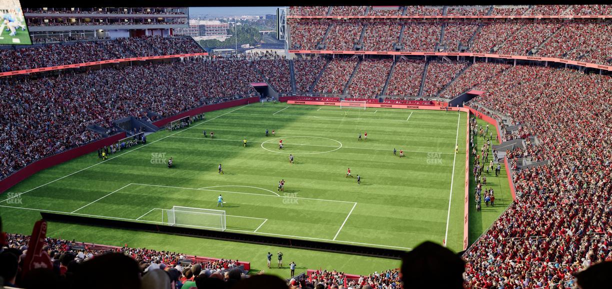 Levi's Stadium - Section Resort Suite 36 Seat View