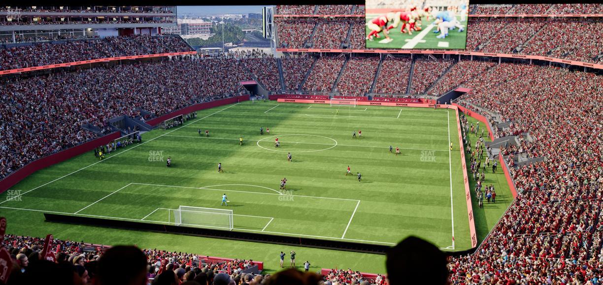 Levi's Stadium - Section Resort Suite 37 Seat View