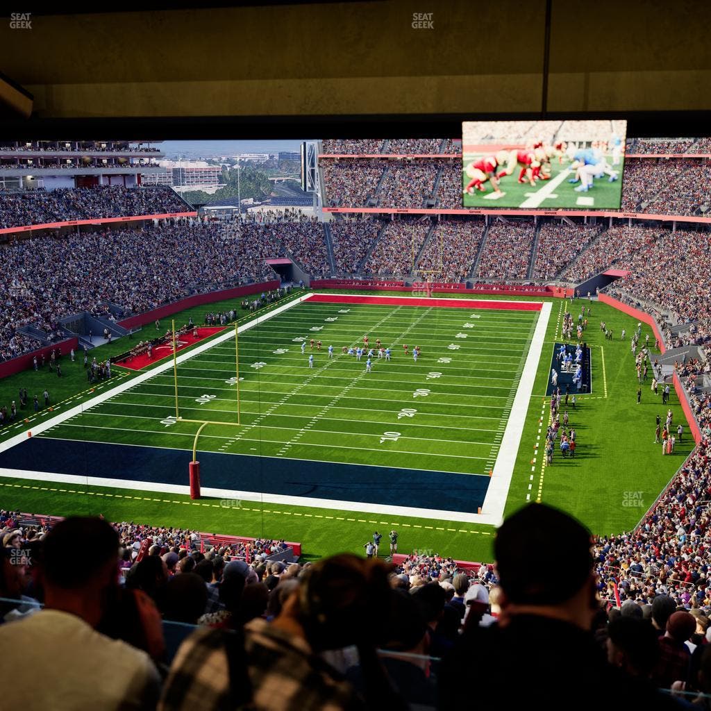 Levi's Stadium - Section Resort Suite 37 Seat View