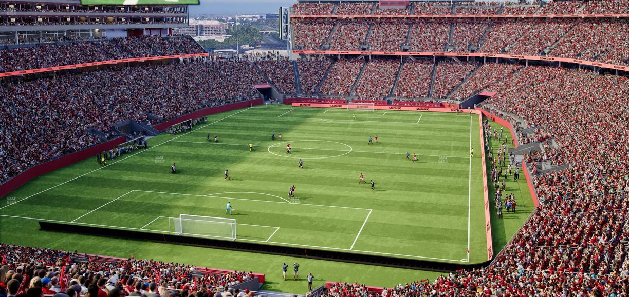 Levi's Stadium - Section Resort Suite 37 Seat View