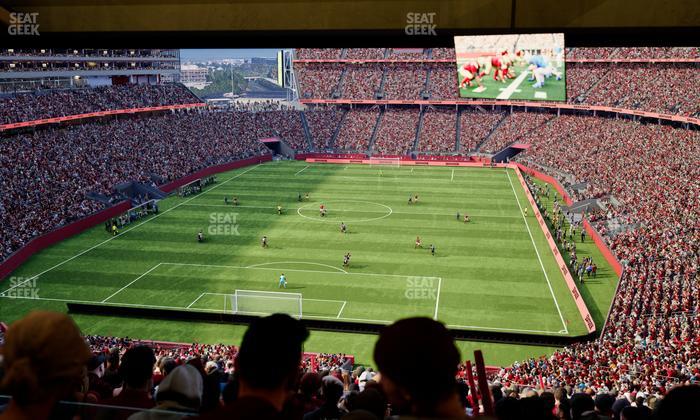 Levi's Stadium - Section Resort Suite 38 Seat View