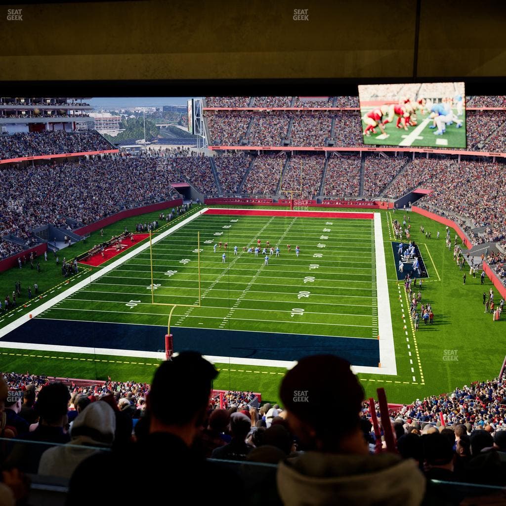 Levi's Stadium - Section Resort Suite 38 Seat View