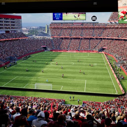 Levi's Stadium - Section Resort Suite 38 Seat View