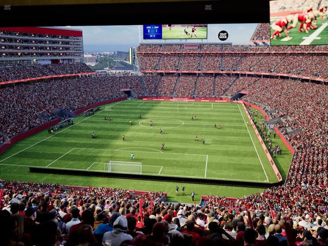 Levi's Stadium - Section Resort Suite 38 Seat View