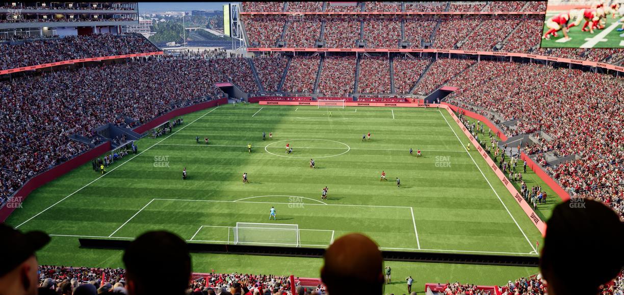 Levi's Stadium - Section Resort Suite 40 Seat View