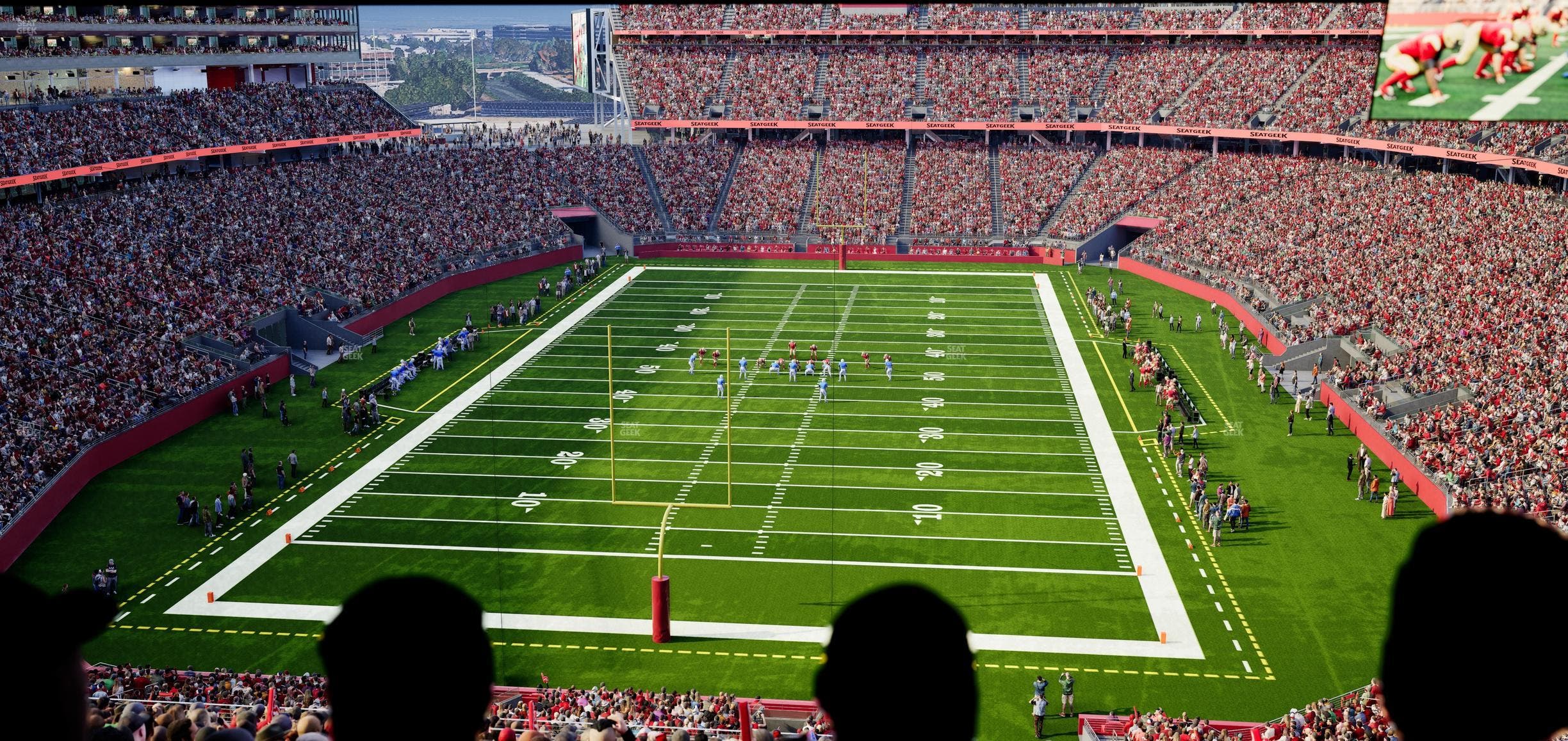 Levi's Stadium - Section Resort Suite 40 Seat View
