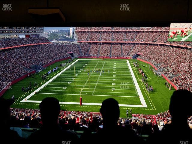Levi's Stadium - Section Resort Suite 40 Seat View Levi's Stadium - Section Resort Suite 40 Seat View