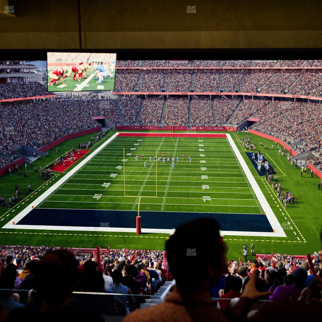 Levi's Stadium - Section Resort Suite 41 Seat View